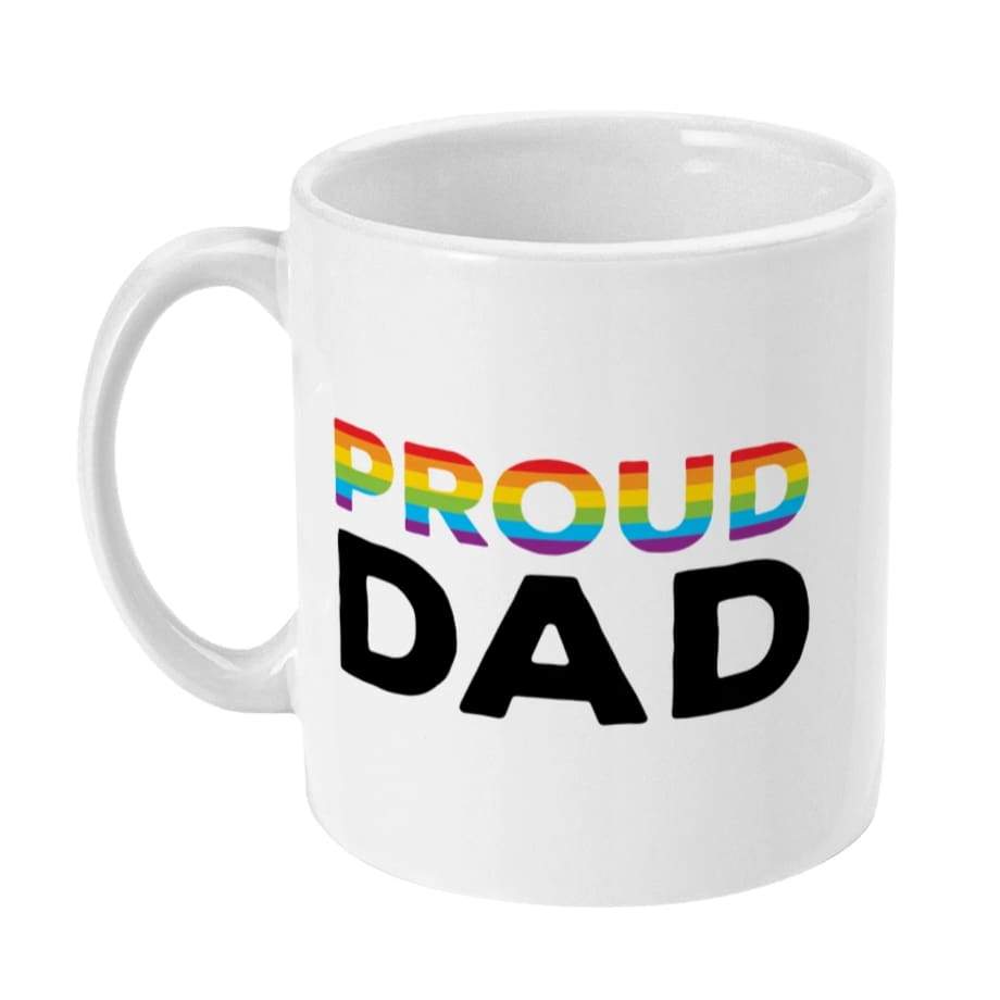Proud Dad - Rainbow Flag Mug | Rainbow & Co