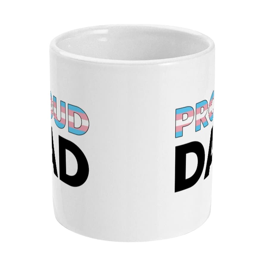 Proud Dad - Transgender Flag Mug | Rainbow & Co