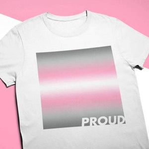 Proud Demigirl T Shirt | Rainbow & Co