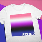 Proud Genderfluid T Shirt | Rainbow & Co