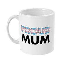Load image into Gallery viewer, Proud Mum - Transgender Flag Mug | Rainbow &amp; Co
