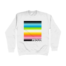 Load image into Gallery viewer, Proud Queer Sweatshirt | Rainbow &amp; Co