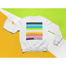 Load image into Gallery viewer, Proud Queer Sweatshirt | Rainbow &amp; Co
