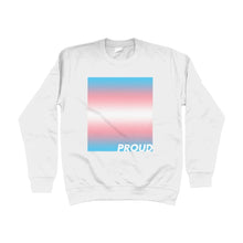 Load image into Gallery viewer, Proud Transgender Sweatshirt | Rainbow &amp; Co