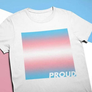 Proud Transgender T Shirt | Rainbow & Co