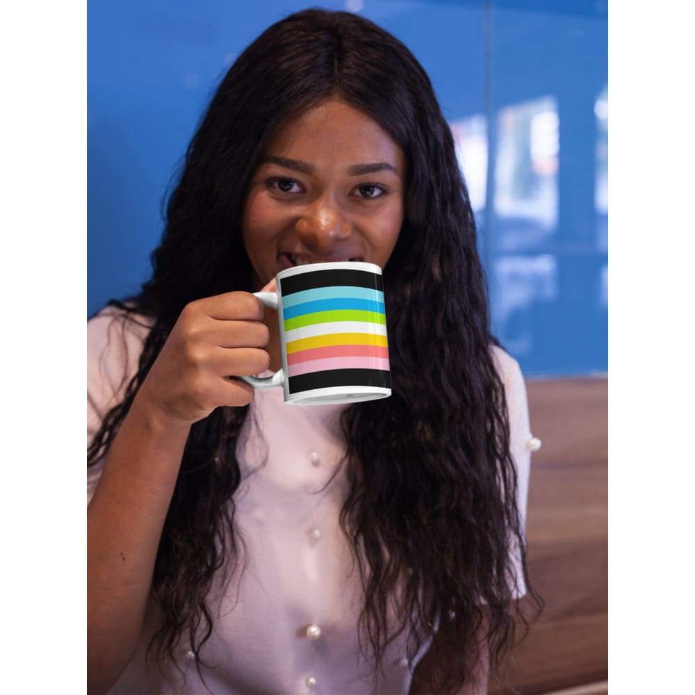 Queer Pride Flag Coffee Mug | Rainbow & Co